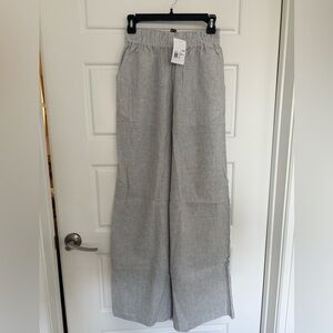 NWT linen blend pants